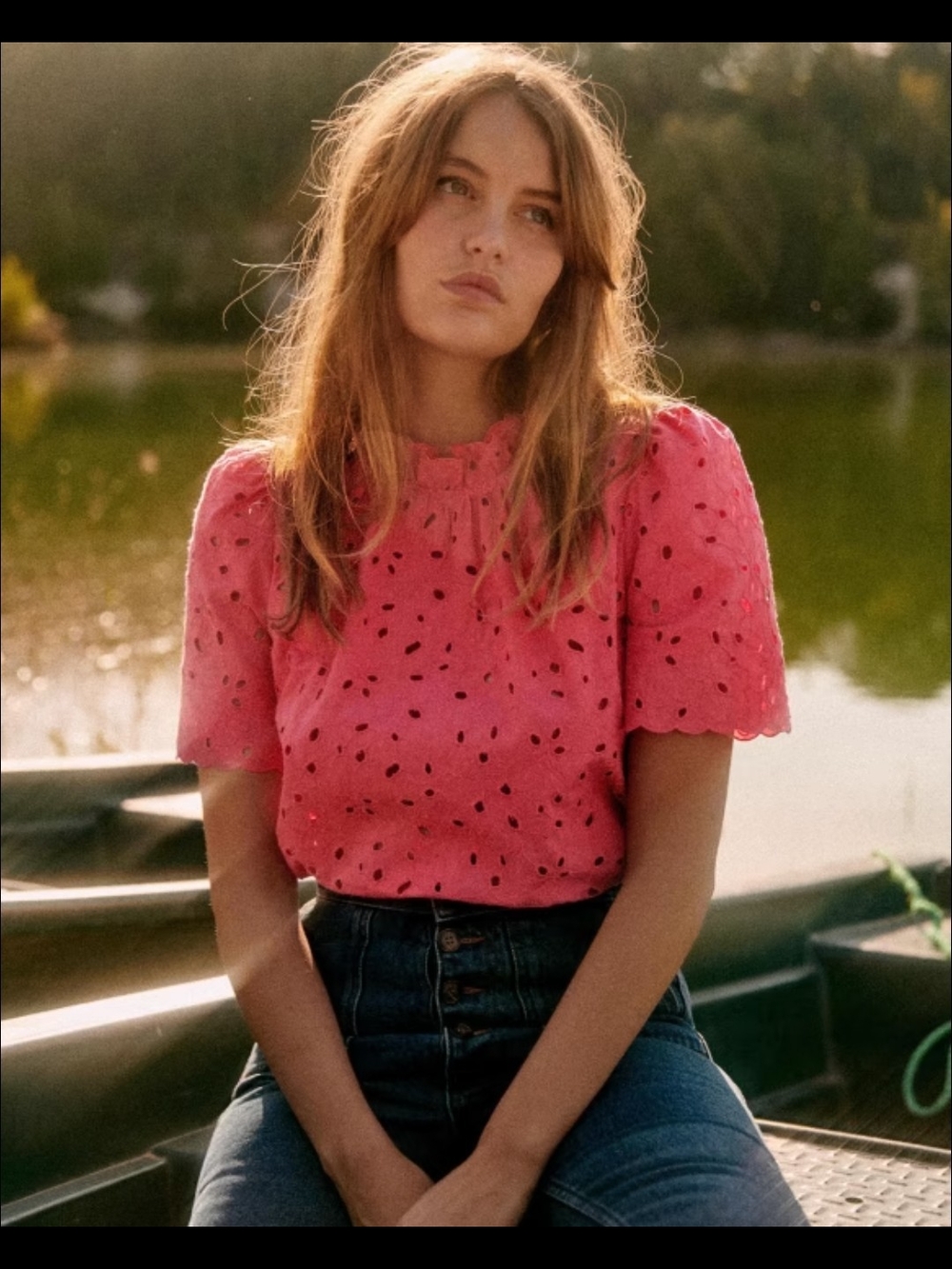Sezane Louisah Blouse